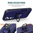 thumbnail image 5 of for Samsung Galaxy S23 FE Case, Rugged Shockproof Heavy Duty Soft TPU Rubber Bumper Hard PC Back Hybrid Protective Case [with Ring Stand] for Galaxy S23 FE (Without Screen Protector) - Blue, 5 of 8