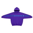 thumbnail image 5 of Lcziwo I Love You This Much Sweatshirts Women Men Graphic Print Hoodies Oversized Long Sleeve Unisex Pullover Top 2025 Purple,S, 5 of 8