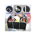 thumbnail image 3 of Car Boot Compartmental Organizer 50x33x32 cm,Car Trunk Organizer, Portable Foldable Waterproof Auto Storage Bag with 3 Compartments, Collapsible Cargo Trunk Groceries Organizer, 3 of 5