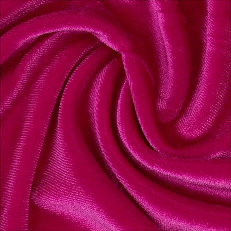 Purple Stretch Velvet Fabric 60'' Wide by the Yard for Sewing Apparel  Costumes Craft