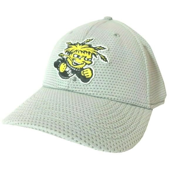 Wichita State University Wushock OC Sports Silver Proflex Fitted Hat
