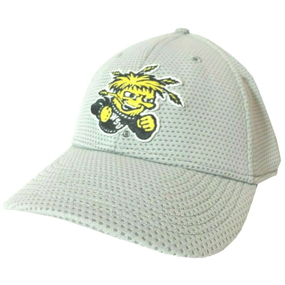 Wichita State University Wushock OC Sports Silver Proflex Fitted Hat