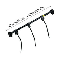 JVBTVB Heavy Duty Adjustable Christmas Wreath Hanger Stand, Wall Mounted Garland Holder with 2 Hooks for Holiday Decorations, Sturdy Extension Hook for Front Door, Swag, Lights, and Seasonal Decor