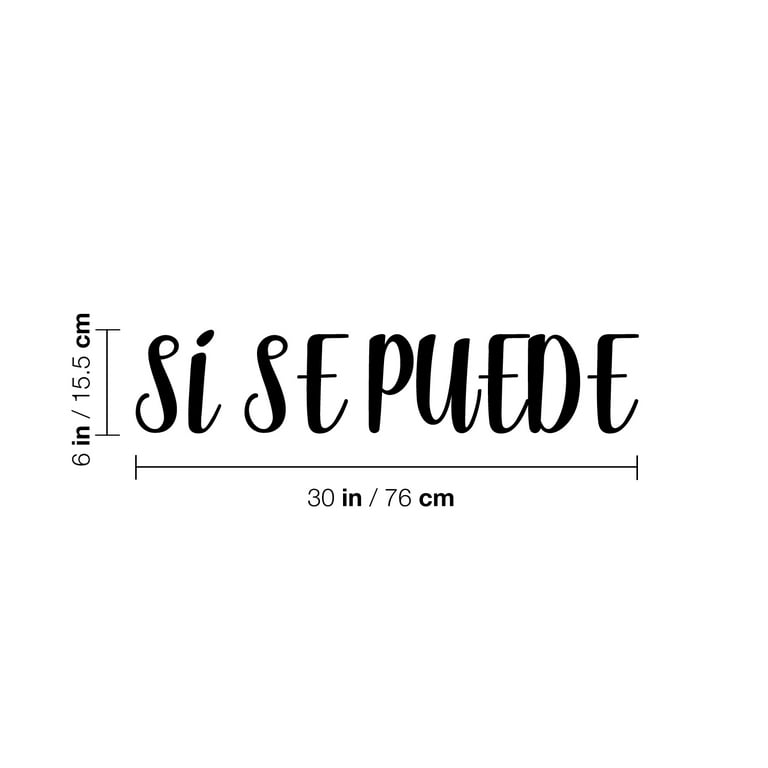 Si Se Puede Graphic T Shirt Yes We Can In Spanish