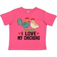 thumbnail image 3 of Inktastic Chicken Farmer I Love My Chickens Boys or Girls Toddler T-Shirt, 3 of 5