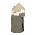 thumbnail image 4 of Gioberti Mens Multiple Stripe Polo Shirt with Pocket, 4 of 4