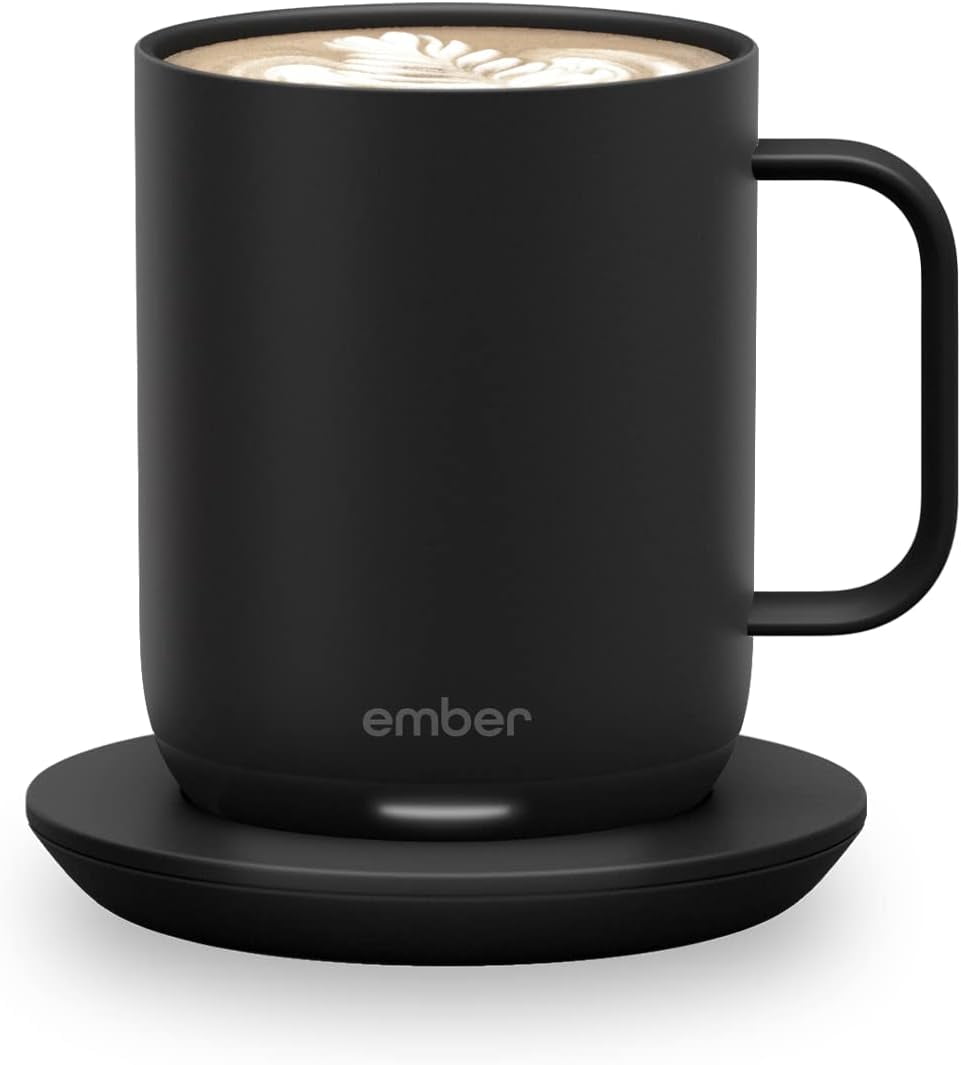 Ember 14oz Temperature Control Smart Mug, Hot Coffee Warmer with