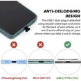 thumbnail image 2 of Juego de 3 Tapones Antipolvo de Silicona para Puerto USB C para Móvil y Smartphone en Forma de Escudo Sincero Electrónica, 2 of 5