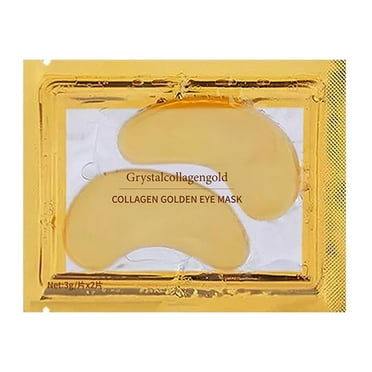 Crystal 24k Gold Powder Gel Collagen Eye Mask Anti Wrinkle Blemish Lot C5 G1L5