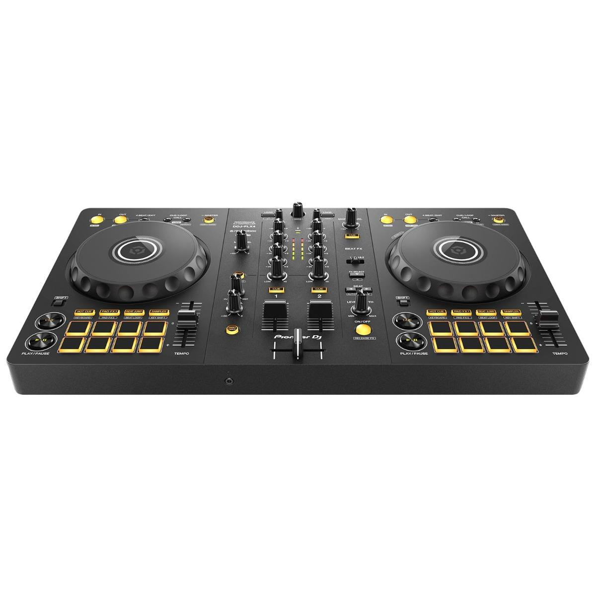 Amazon.com: Pioneer DJ DDJ-FLX4 2-deck Rekordbox and Serato