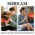 thumbnail image 3 of Grabadora soprano SDREAM para niños y adultos, digitación alemana, 3 of 9