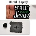 thumbnail image 5 of Y'All Need Jesus Pin for Backpack Funny Jesus Button Pins for Hat Decorations Christian Lapel Pins for Clothes Bag Accessories for Christian Religious Cross Brooch Metal Enamel Pin Badge, 5 of 8