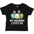 thumbnail image 3 of Inktastic My Grammy Loves Me with Bunny and Easter Eggs Boys or Girls Toddler T-Shirt, 3 of 5