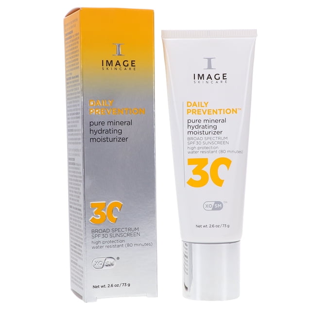 IMAGE Skincare Daily Prevention Hidratante hidratante Mineral Puro FPS 30 2.6 oz