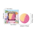 thumbnail image 3 of Ohmyroo Youth-Sized 9-Piece Bath Bomb Gift Set with Fragrant Modeling Sensory Action, 3 of 9