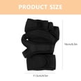 thumbnail image 2 of STOBOK Padded Gloves Protective Palm Guards Breathable Material Black 1 Pair, 2 of 4