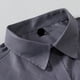 thumbnail image 4 of pstuiky camisetas de manga larga para hombre, Camisa informal de manga larga con solapa y botones de color liso para hombre. Tops de talla grande para hombre l, 4 of 8