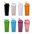 thumbnail image 4 of Stylish And Durable Protein Shaker Bottle For Outdoor Fitness Shaker Bottle With Shaker Balls Leak-proof And Portable Sports Drink Shaker Bottle With Shaker Balls Leak- Proof Drink Shaker Bottle Ligh, 4 of 9