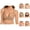 Coffee, variant on Wireless Push Up Bras for Women Seamless No Underwire Back Fat Support Comfort Soft Bralettes Everyday Bra