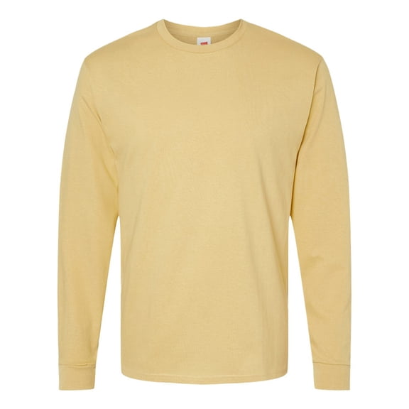 Hanes 5286 Men's 5.2 oz. ComfortSoft Cotton Long-Sleeve T-Shirt