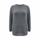 thumbnail image 3 of Neewe Womens Classic Plain Long Sleeve Tops Fall Winter Pullover T Shirts Round Neck Casual Fashion Basic Sweatershirt with Pocket, 3 of 5