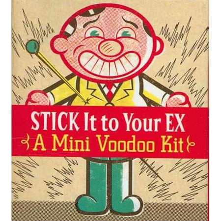 Stick It To Your Ex: A Mini Voodoo Kit Set Doll Pins Spell Book Revenge Magic