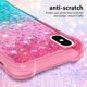 thumbnail image 3 of Funda para iPhone X/iPhone XS Transparente con Brillos Carcasa Protectora Antigolpes con Glitter Brillante, 3 of 5