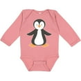 thumbnail image 3 of Inktastic Penguin Boys or Girls Long Sleeve Baby Bodysuit, 3 of 5