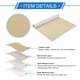 thumbnail image 5 of Parche de reparación de cuero autoadhesivo Unique Bargains Cinta de reparación de cuero para asientos de automóviles, sofás, sillones, molduras interiores Beige Amarillo 60" x 17", 5 of 7