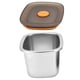 thumbnail image 5 of Lonchera de acero inoxidable 304 PP de silicona de grado alimenticio, contenedor de alimentos portátil, caja de almacenamiento para picnic, camping, al aire libre, 450 ml, 5 of 10