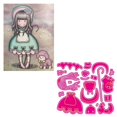 thumbnail image 1 of Nuevo Troqueles de corte de Metal de elfos de Navidad, troqueles de elfo para manualidades, tarjetas, 1 of 2