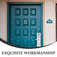 thumbnail image 3 of FELTECHELECTR Zinc Alloy Vintage Door Knocker Coffee For Homeowners 1Pack, 3 of 6
