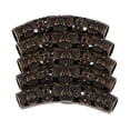 thumbnail image 1 of 5x Tubos cabello Dreadlocks Beads Hair Braiding Jewelry Puños Anillos 07 shamjiam Granos de las extensiones del pelo, 1 of 6
