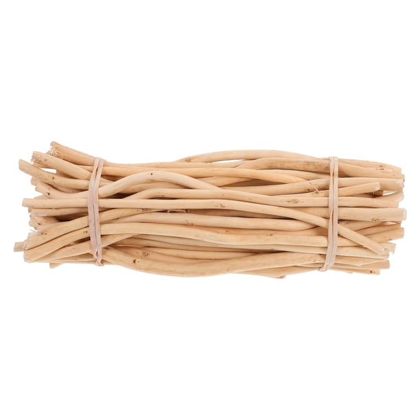 50 palitos de madera para decorar, para manualidades, secos, para troncos, ramitas, madera a la deriva