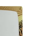 thumbnail image 2 of Japanese Fitted Sheet, Branches and Bamboo Motifs with Showy Fragrant Leaves Nature Illustration, Soft Decorative Fabric Bedding, Full Size, Sepia Black, by Ambesonne, 2 of 2