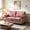 Rose + Velvet, variant on AUU Classic Traditional Velvet 2-Seater Loveseat with Nailhead Trim & Solid Wood Turned Legs – Elegant Upholstered Couch for Living Room, Den, or Cozy Living Space