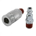 thumbnail image 3 of 42 Pieces 1/4 Inch Npt Quick Connect Air Coupler and Plug Kit for Air Compressor Accessories Fittings,42 x connector,Silver & red, 3 of 8