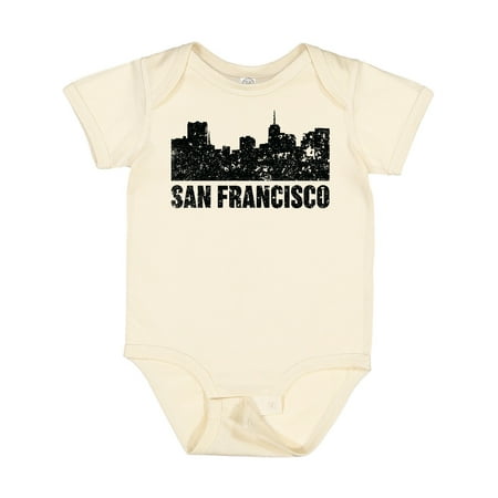 

Inktastic San Francisco Skyline with Grunge Gift Baby Boy or Baby Girl Bodysuit