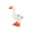 A1, variant on 7.4 Inch Lifelike White Goose Figurine, Beak Hook Key Stand, Resin Sculpture for Outdoor Garden, Indoor Entryway and Tabletop Decor
