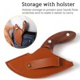 thumbnail image 1 of Bone Slicer Fish Chicken Bone Removal Tool Chef steel boning Steel Chopper Meat Chopping Tool Boning Chopper, 1 of 9