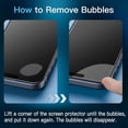 thumbnail image 2 of Privacy Screen Protector for iPhone 15 Pro Max 6.7-Inch with Camera Lens Protector, Anti-Spy Tempered Glass Film, Easy Installation Tool, 2-Pack Each, 2 of 8