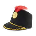 thumbnail image 5 of EHJRE Drum Major Hat Costume Accessories for Men Women Dressing up Headgear Decorative, 5 of 9