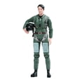 thumbnail image 2 of Figura de oficial a escala 1/18, figura en miniatura pintada, modelo de microescena coleccionable para Masculino, 2 of 9
