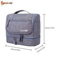 thumbnail image 4 of Spencer Portable Hanging Travel Toiletry Case Waterproof Cosmetic Bag Large Makeup Organizer Pouch for Men and Women with Sturdy Hook, 4 of 8