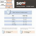 thumbnail image 6 of Seni Active Super Plus Disposable Underwear Pull On with Tear Away Seams Large, S-LA08-AP1, Heavy, 32 Ct, 6 of 7