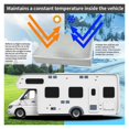 thumbnail image 3 of Rv Vent Covers For Roof Insulated Waterproof Rv Vent Covers Reflective Removable Ventilation, 3 of 6