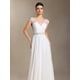 thumbnail image 3 of Vestido de novia Eudora Lace Chifon con cuello en V y maxi sin espalda, 3 of 6