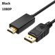 thumbnail image 1 of 1.8m Cable Converter DP to HDMI Male to Male BLACK 1080P, 1 of 4