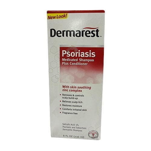 Dermarest Psoriasis Medicated Shampoo Plus Conditioner, 8 oz Walmart