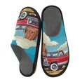 thumbnail image 2 of Plush rubber slippers soft gauze slippers with waterproof and wear -resistant shoes Truck, 2 of 8